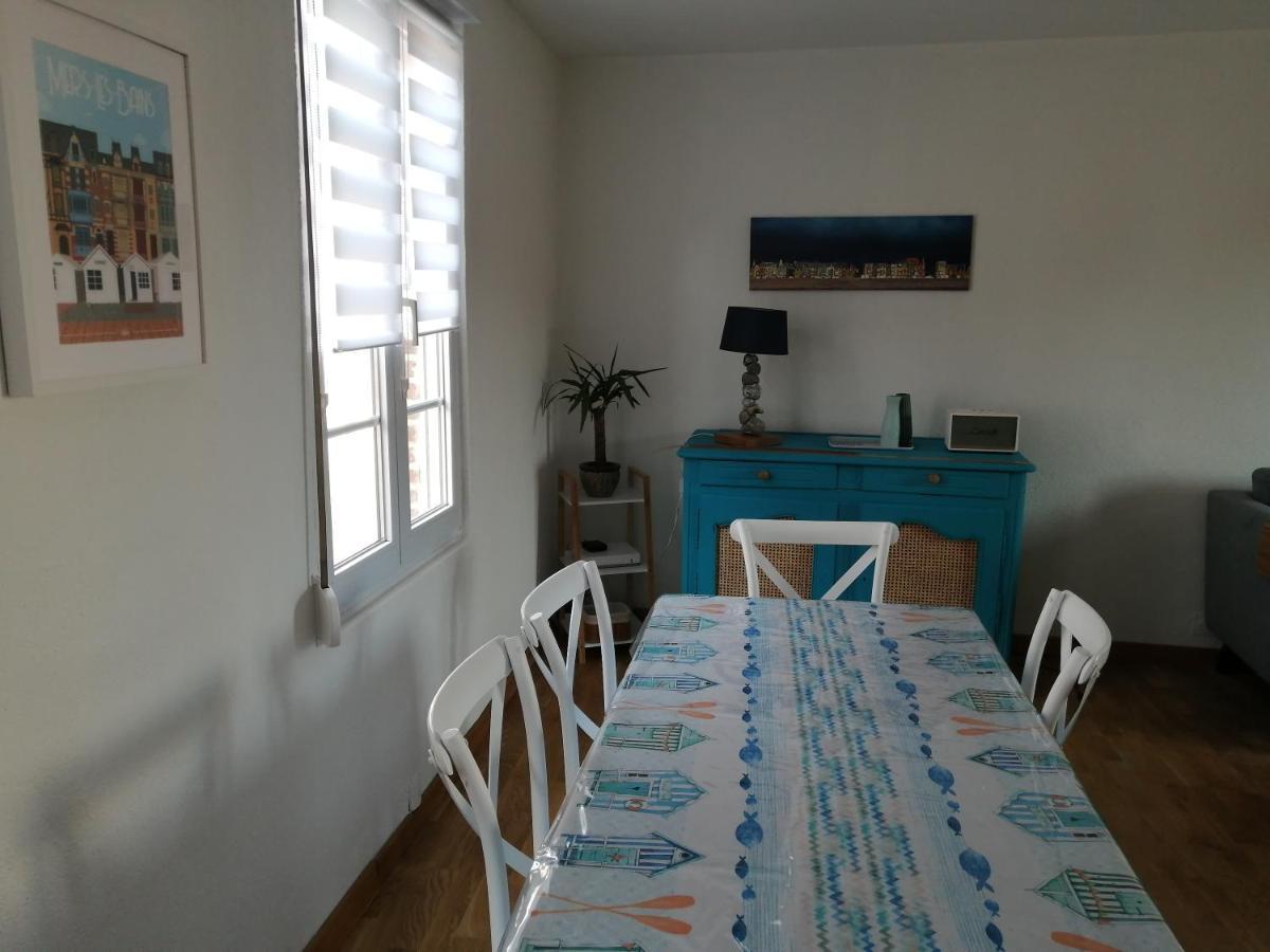 Le Cottage De La Plage - Maison Avec Garage Mers-les-Bains Exteriör bild