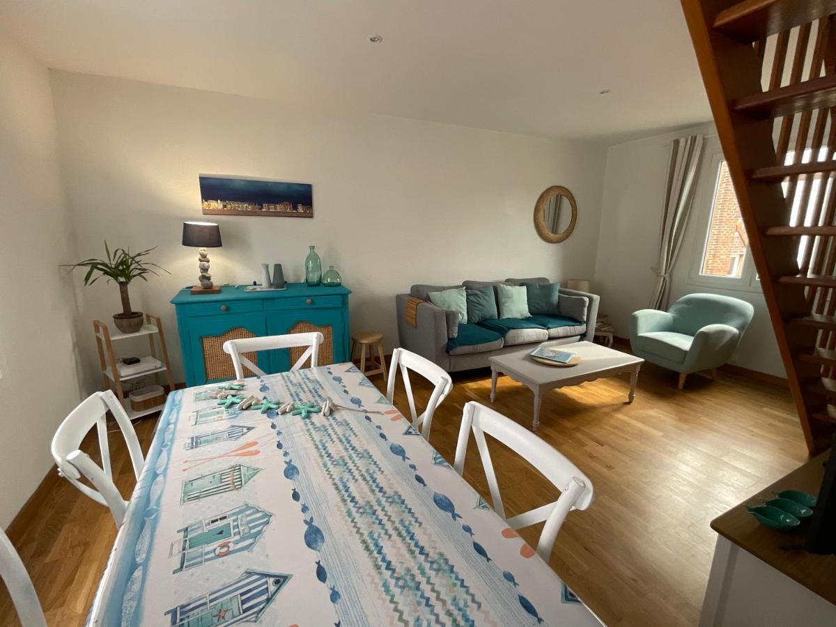 Le Cottage De La Plage - Maison Avec Garage Mers-les-Bains Exteriör bild